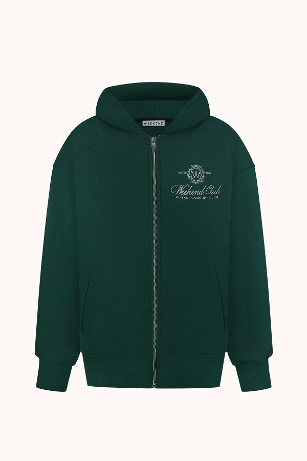 ЗІП ХУДІ WEEKEND CLUB Green