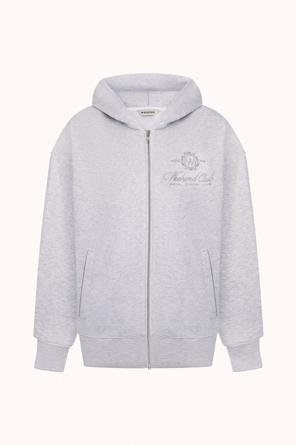 ЗІП ХУДІ WEEKEND CLUB Grey