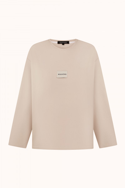 ЛОНГСЛІВ WEEKEND ICONIC WEAR Biege