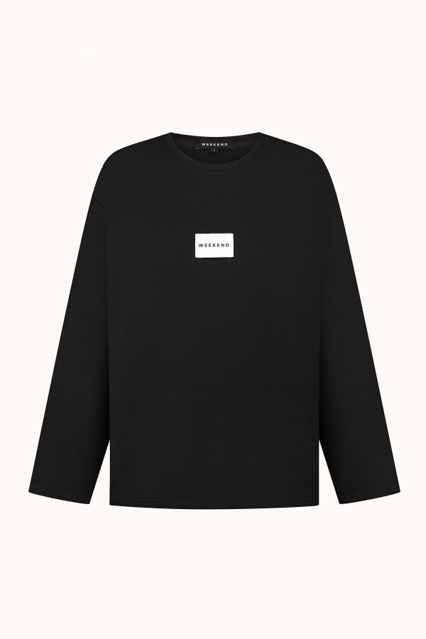 ЛОНГСЛІВ WEEKEND ICONIC WEAR Black
