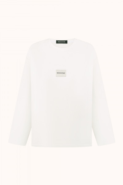 ЛОНГСЛІВ WEEKEND ICONIC WEAR Milk