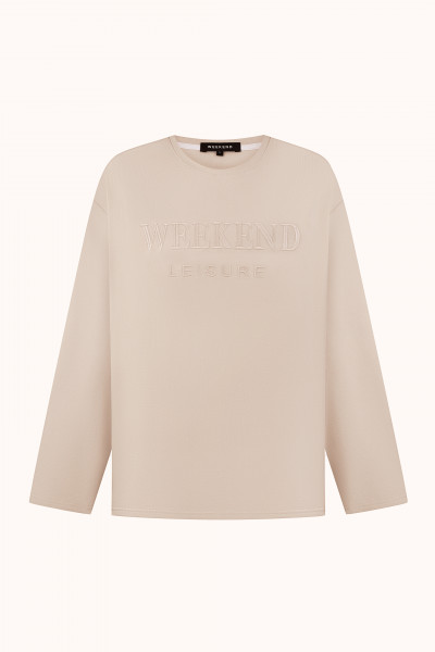 ЛОНГСЛІВ WEEKEND WEAR Biege