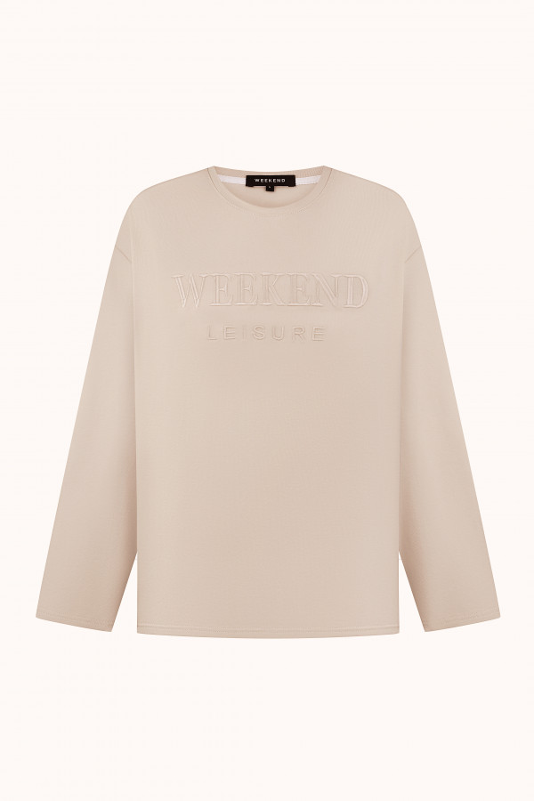 ЛОНГСЛІВ WEEKEND WEAR Biege