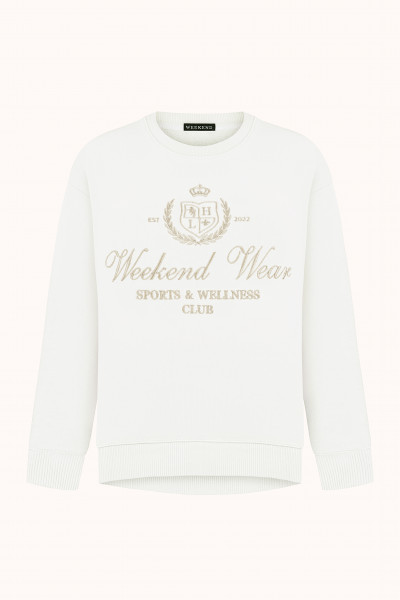 СВІТШОТ WEEKEND WEAR Milk