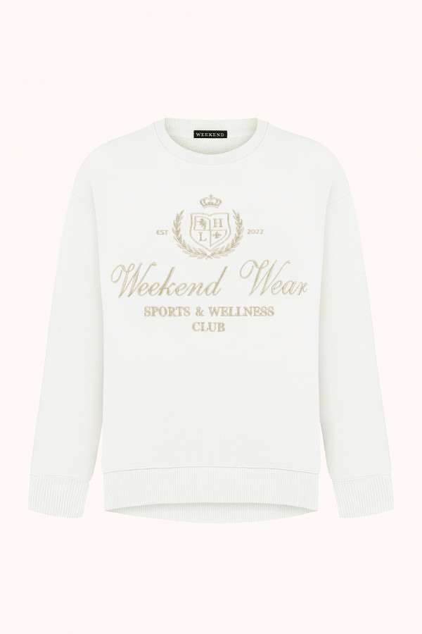 СВІТШОТ WEEKEND WEAR Milk