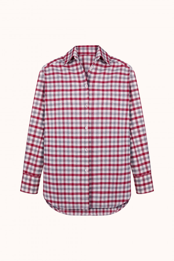 СОРОЧКА WEEKEND WEAR Bordo Check