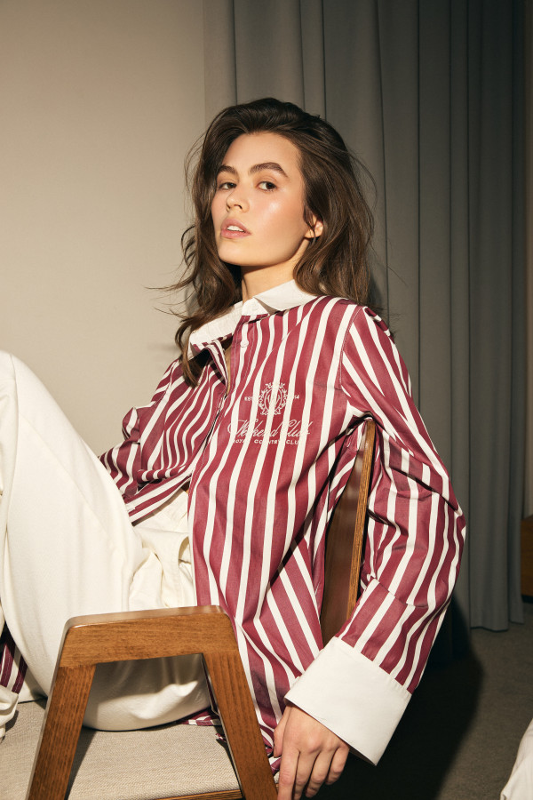 СОРОЧКА WEEKEND WEAR Bordo