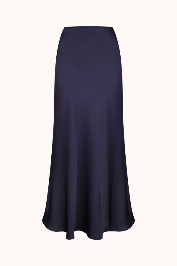 СПІДНИЦЯ САТИНОВА Blue Navy