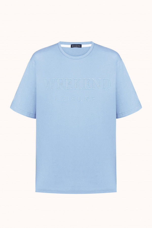 ФУТБОЛКА WEEKEND WEAR Blue