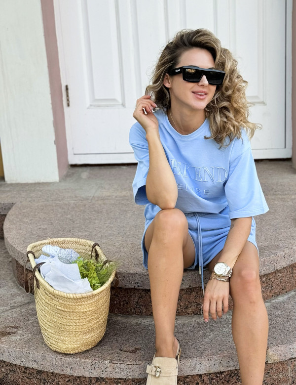ФУТБОЛКА WEEKEND WEAR Blue