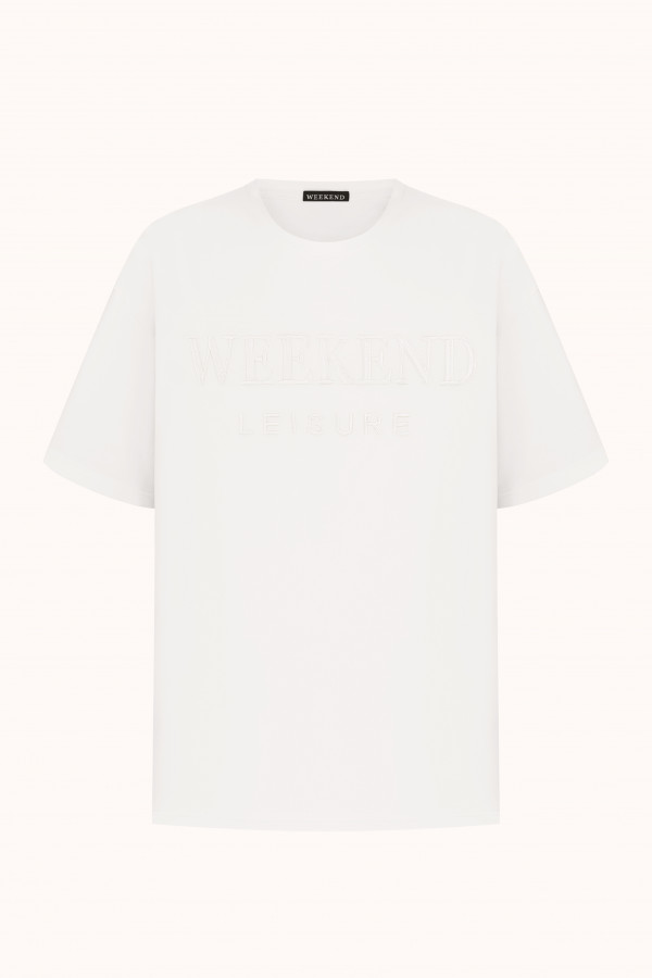 ФУТБОЛКА WEEKEND WEAR Milk