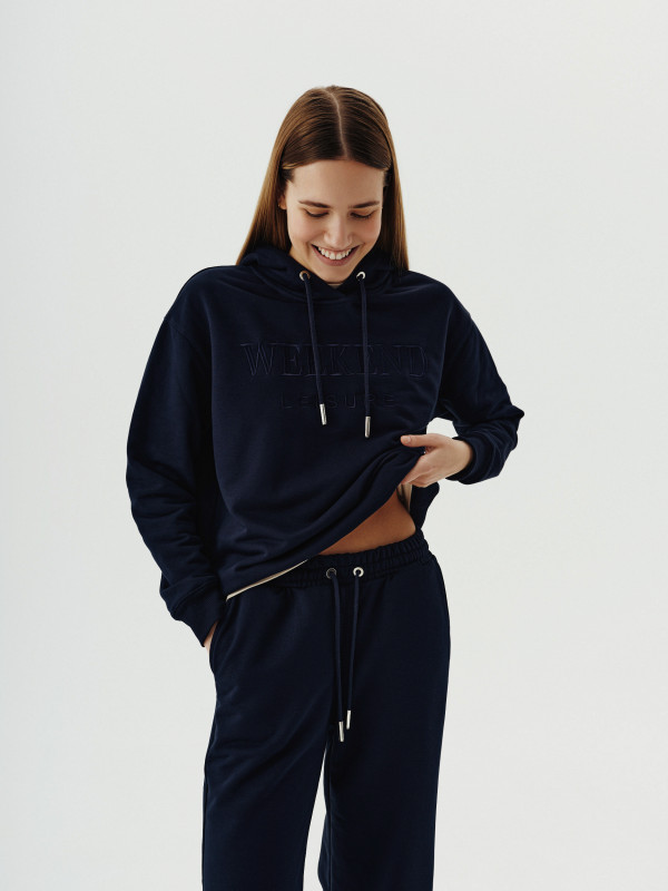 ХУДІ WEEKEND WEAR Blue Navy